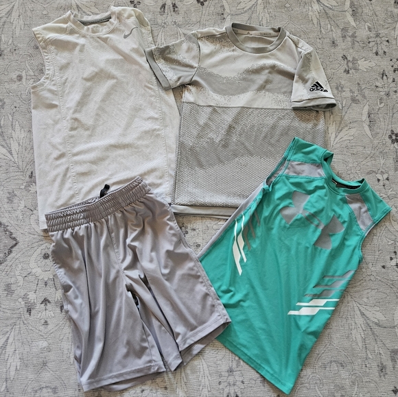 Boys size medium 8/10 nike adidas under armour athletic clothing bundle - Picture 7 of 9